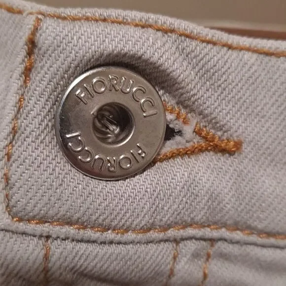 Fiorucci Lightweight Light Gray Wash Denim Pencil Skirt Size 40 Italian/ 6 US - Picture 12 of 12